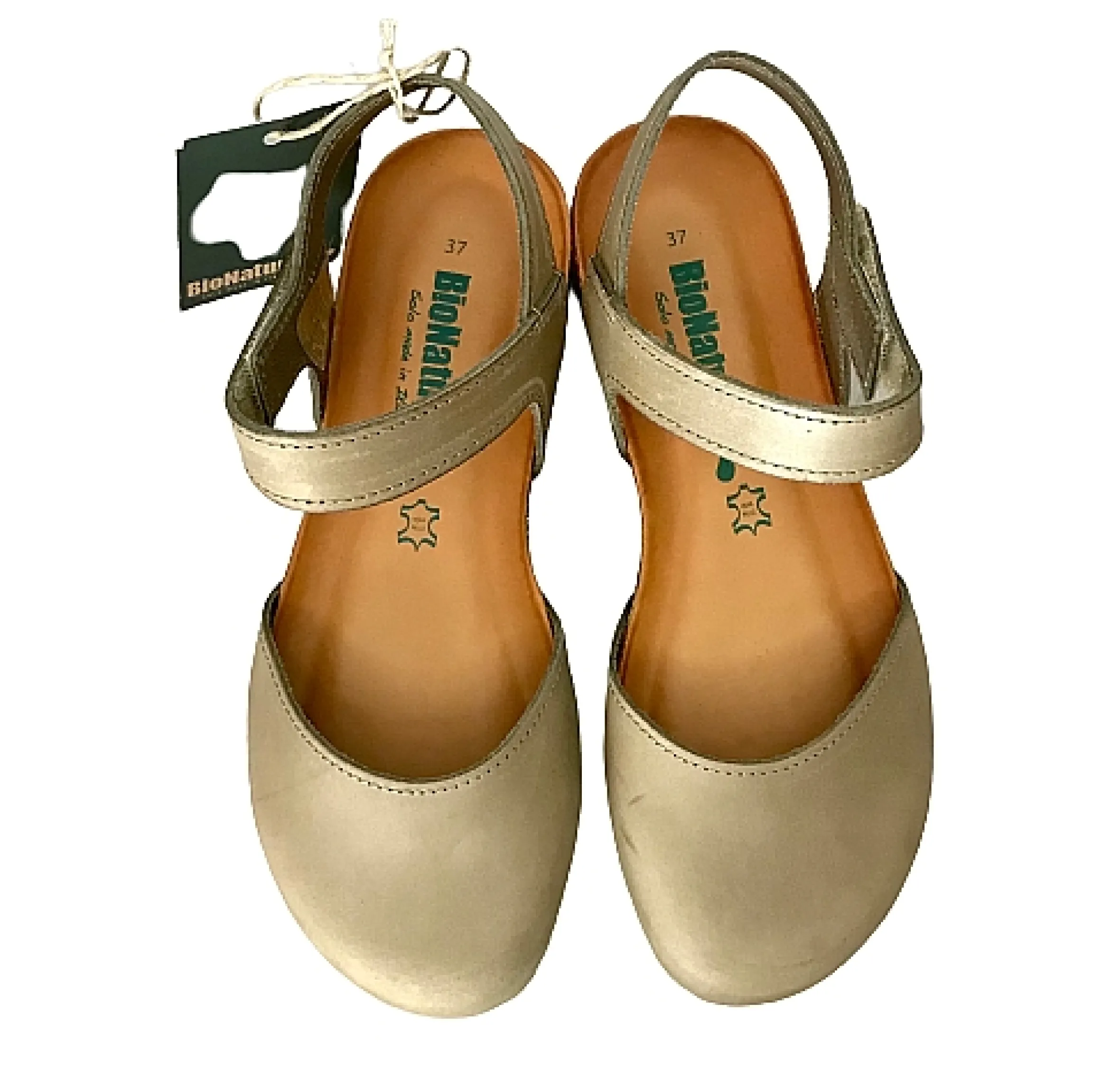 Scarpe di Maremma Sandalo Bionatura Chiuso In Punta In Pelle Color Fango*Donna Sandali & Ciabatte