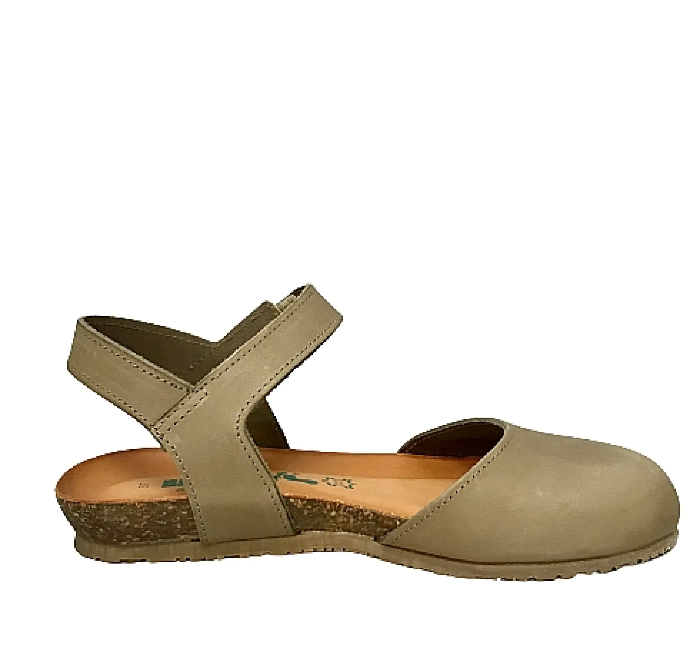 Scarpe di Maremma Sandalo Bionatura Chiuso In Punta In Pelle Color Fango*Donna Sandali & Ciabatte
