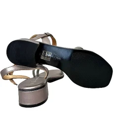 Scarpe di Maremma Sandalo Gioiello Antracite In Pelle*Donna Sandali & Ciabatte