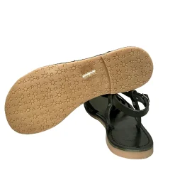 Scarpe di Maremma Sandalo In Pelle Nera Mod. 6641*Donna Sandali & Ciabatte