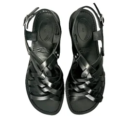 Scarpe di Maremma Sandalo In Pelle Nero Mod. 5112*Donna Sandali & Ciabatte
