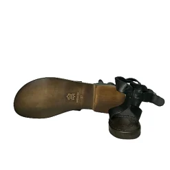 Scarpe di Maremma Sandalo In Pelle Nero Mod. 216*Donna Sandali & Ciabatte