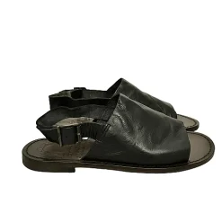 Scarpe di Maremma Sandalo In Pelle Nero Mod.720*Donna Sandali & Ciabatte