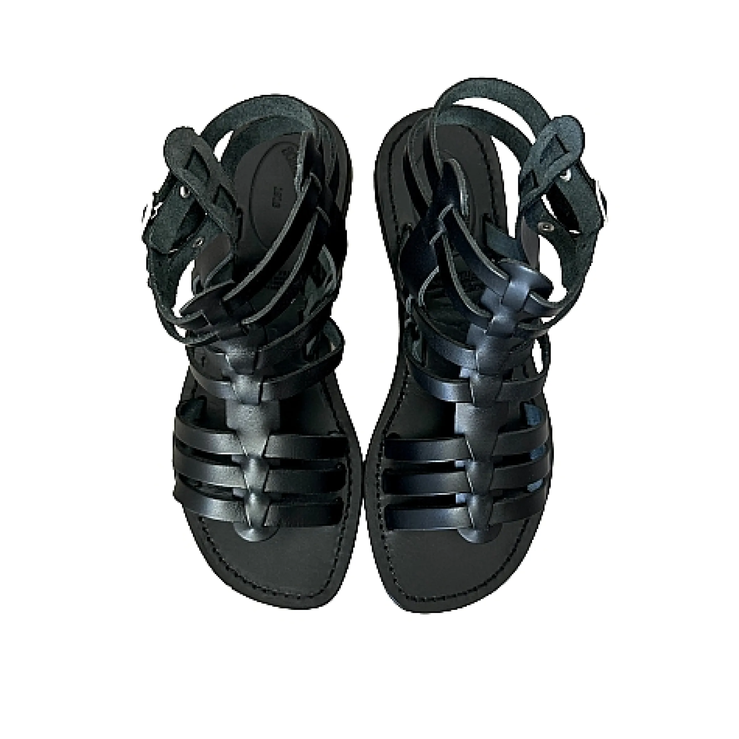 Scarpe di Maremma Sandalo In Pelle Nero Mod. 6695*Donna Sandali & Ciabatte