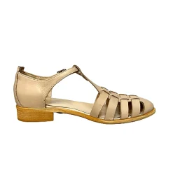 Scarpe di Maremma Sandalo In Pelle Nude Modello "Gabbietta"*Donna Sandali & Ciabatte