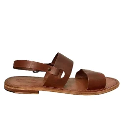 Scarpe di Maremma Sandalo In Pelle Testa Di Moro Opaco Mod.7000*Uomo Sandali & Ciabatte