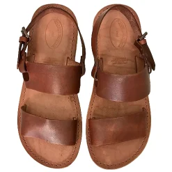 Scarpe di Maremma Sandalo In Pelle Testa Di Moro Opaco Mod.7000*Uomo Sandali & Ciabatte