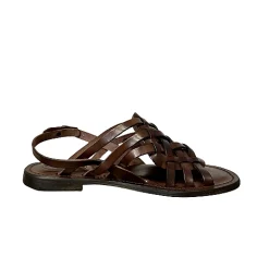 Scarpe di Maremma Sandalo In Pelle Testa Di Moro Mod. 9911*Donna Sandali & Ciabatte