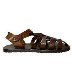 Scarpe di Maremma Sandalo In Vacchetta Strizzata T. Di Moro M5047*Uomo Sandali & Ciabatte