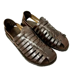 Scarpe di Maremma Sandalo In Vacchetta T. Di Moro M6579*Uomo Sandali & Ciabatte