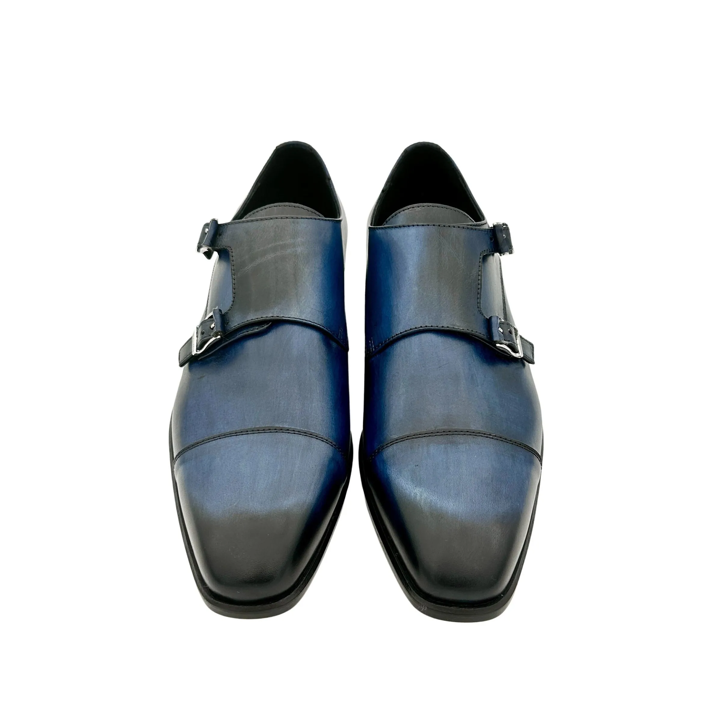 Scarpe di Maremma Scarpa Doppia Fibbia Sfumata Blu*Uomo Fibbie