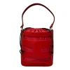 Scarpe di Maremma Secchiello Artigianale Rosso*Donna Borse Rigide