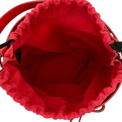 Scarpe di Maremma Secchiello Artigianale Rosso*Donna Borse Rigide