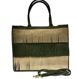 Scarpe di Maremma Shopper Artigianale In Pelle*Donna Borse Rigide