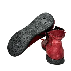 Scarpe di Maremma Sneaker In Pelle Bordeaux*Donna Scarpe Sportive