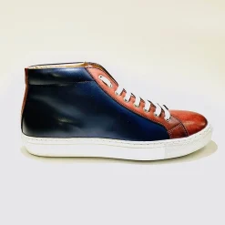 Scarpe di Maremma Sneakers Artigianale In Pelle Bicolore*Uomo Sneakers