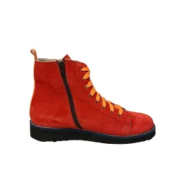 Scarpe di Maremma Sneakers Camoscio Mattone*Donna Scarpe Sportive