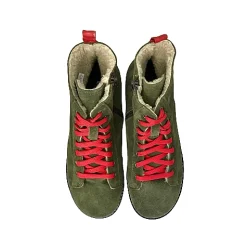 Scarpe di Maremma Sneakers Camoscio Verde*Donna Scarpe Sportive