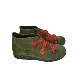Scarpe di Maremma Sneakers Camoscio Verde*Donna Scarpe Sportive
