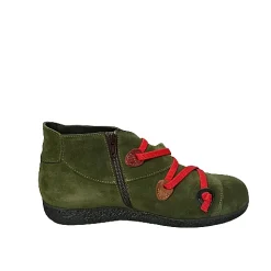 Scarpe di Maremma Sneakers Camoscio Verde*Donna Scarpe Sportive