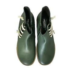 Scarpe di Maremma Sneakers In Pelle Verde*Donna Scarpe Sportive