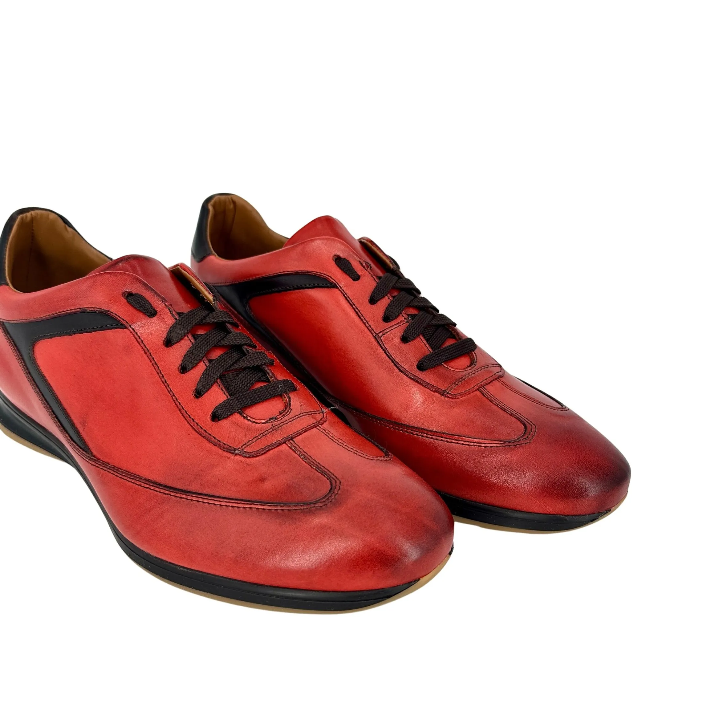 Scarpe di Maremma Sneakers Rossa E Cioccolato*Uomo Sneakers