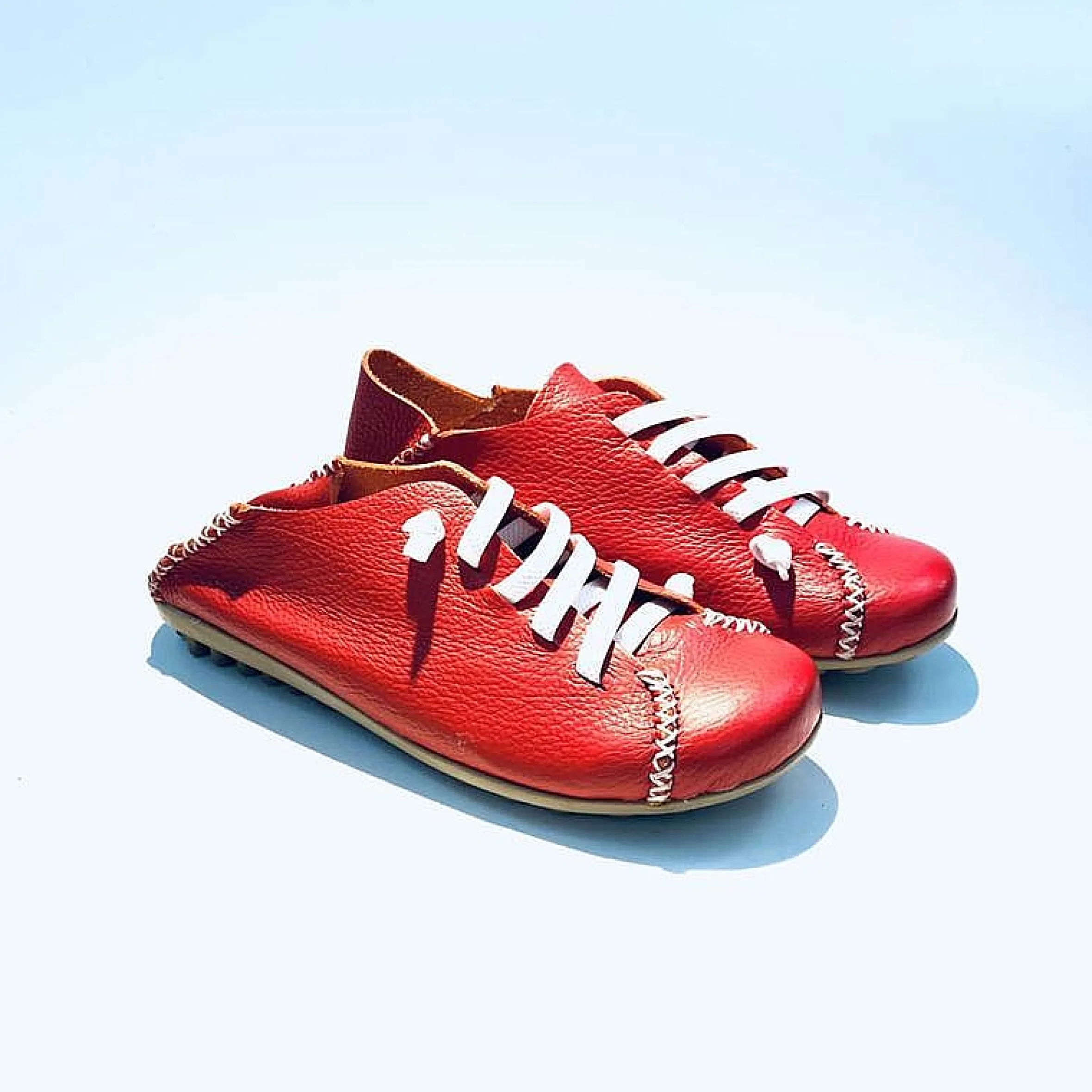 Scarpe di Maremma Sneakers Stringata Rossa*Donna Scarpe Stringate