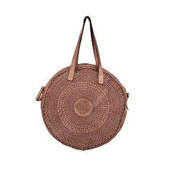 Scarpe di Maremma Sole Big Borsa Rotonda Intrecciata*Donna Borse Morbide