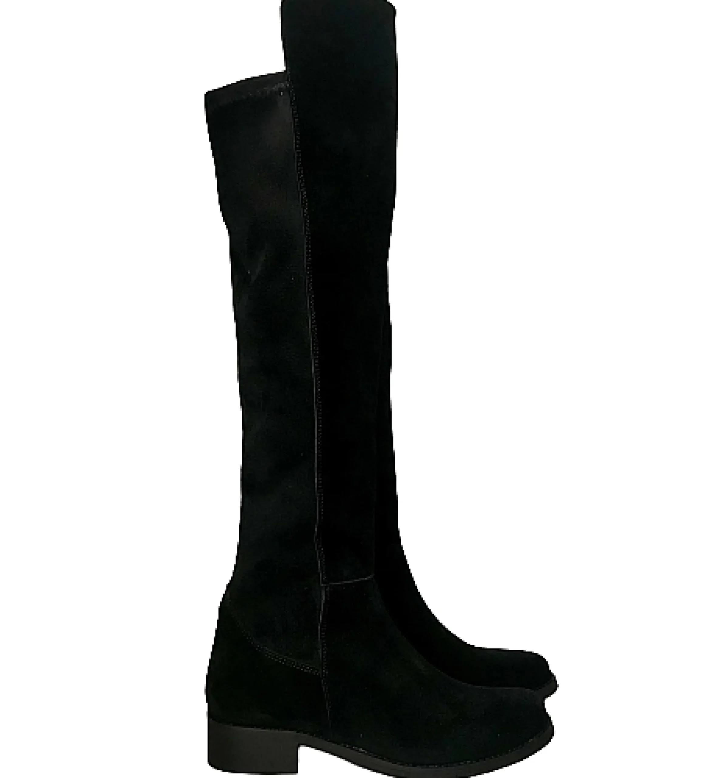 Scarpe di Maremma Stivale Artigianale In Camoscio Nero*Donna Stivali