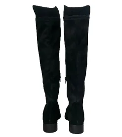 Scarpe di Maremma Stivale Artigianale In Camoscio Nero*Donna Stivali