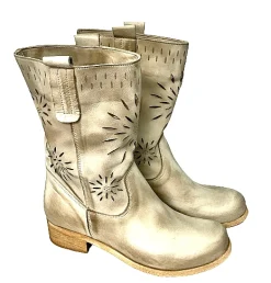 Scarpe di Maremma Stivale Laserato Color Taupe*Donna Stivali