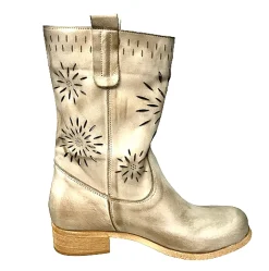 Scarpe di Maremma Stivale Laserato Color Taupe*Donna Stivali
