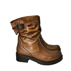 Scarpe di Maremma Stivaletto Basso In Pelle Artigianale*Donna Stivali