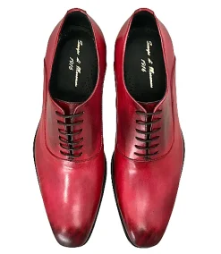 Scarpe di Maremma Stringata Artigianale Cucita Blake Fuxia*Uomo Stringate