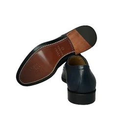 Scarpe di Maremma Stringata Blu Liscia*Uomo Stringate