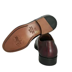 Scarpe di Maremma Stringata Bordeaux Con Spunterbo*Uomo Stringate