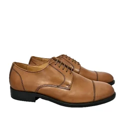Scarpe di Maremma Stringata Cuoio Chiaro Con Spunterbo*Uomo Stringate