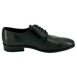 Scarpe di Maremma Stringata Derby Nera Tomaia Liscia Lavorazione Blake*Uomo Stringate