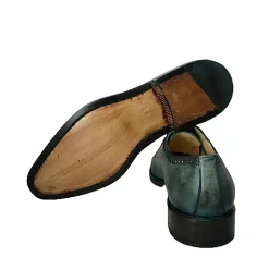 Scarpe di Maremma Stringata Fatta A Mano Azzurra Luxury Collection*Uomo Stringate