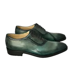 Scarpe di Maremma Stringata Fatta A Mano Azzurra Luxury Collection*Uomo Stringate