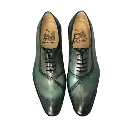 Scarpe di Maremma Stringata Fatta A Mano Azzurra Luxury Collection*Uomo Stringate
