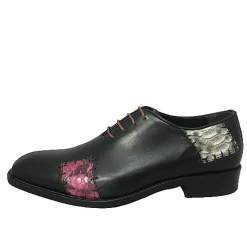 Scarpe di Maremma Stringata Fatta A Mano Con Toppe Linea Luxury*Uomo Stringate