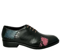 Scarpe di Maremma Stringata Fatta A Mano Con Toppe Linea Luxury*Uomo Stringate