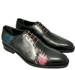 Scarpe di Maremma Stringata Fatta A Mano Con Toppe Linea Luxury*Uomo Stringate