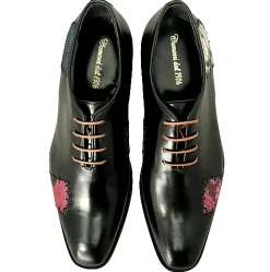 Scarpe di Maremma Stringata Fatta A Mano Con Toppe Linea Luxury*Uomo Stringate