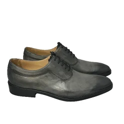 Scarpe di Maremma Stringata Fatta A Mano Grigia Luxury Collection*Uomo Stringate