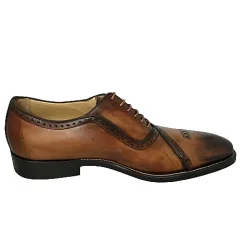 Scarpe di Maremma Stringata Fatta A Mano Marrone Luxury Collection*Uomo Stringate