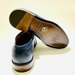 Scarpe di Maremma Stringata Fondo Cuoio Duilio Blu Navy*Uomo Stringate