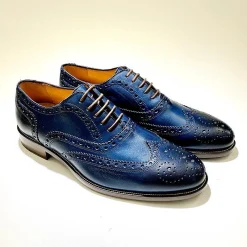 Scarpe di Maremma Stringata Fondo Cuoio Duilio Blu Navy*Uomo Stringate