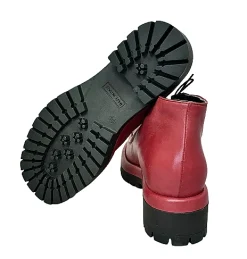 Scarpe di Maremma Stringata In Pelle Color Vino*Donna Scarpe Stringate